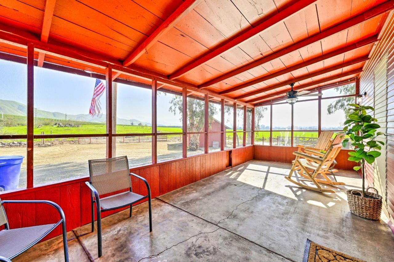 Peaceful Ranch Home With Sierra Nevada Views Woodlake Dış mekan fotoğraf