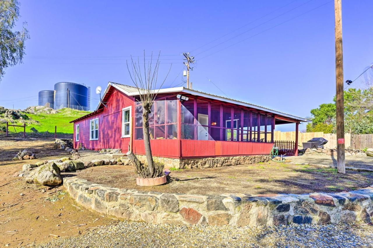 Peaceful Ranch Home With Sierra Nevada Views Woodlake Dış mekan fotoğraf